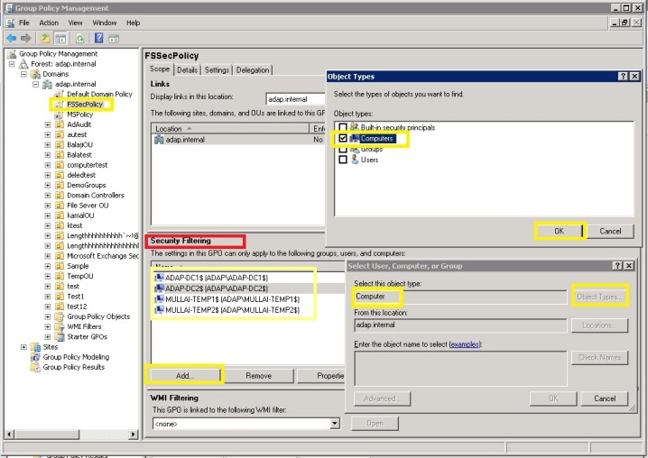 'Manage Auditing and Security Log' privilege