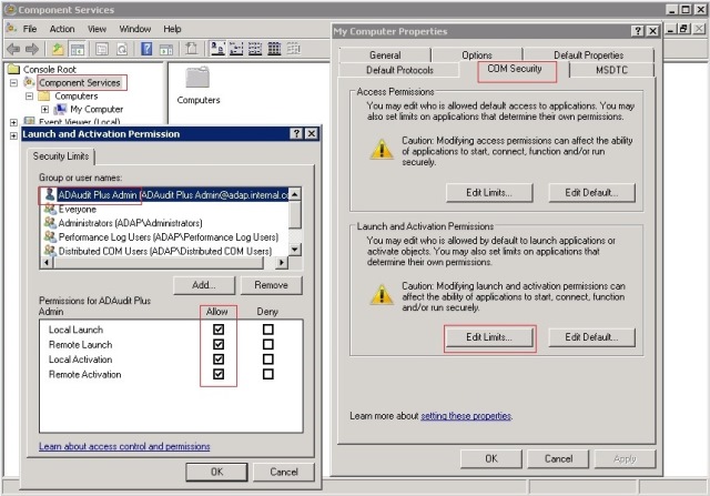 DCOM Permission