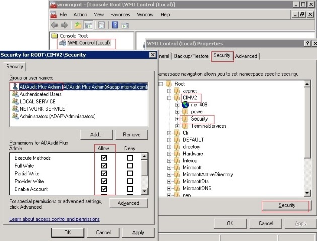WMI Permission